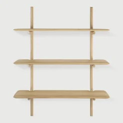 Wandrek PI Hout, Met 3 planken