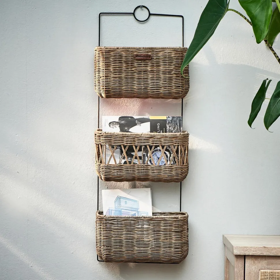 Wandrek Rustic Rattan Rotan, 78 x 28cm