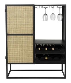 Wijnkast Richie Webbing, Voor 8 flessen