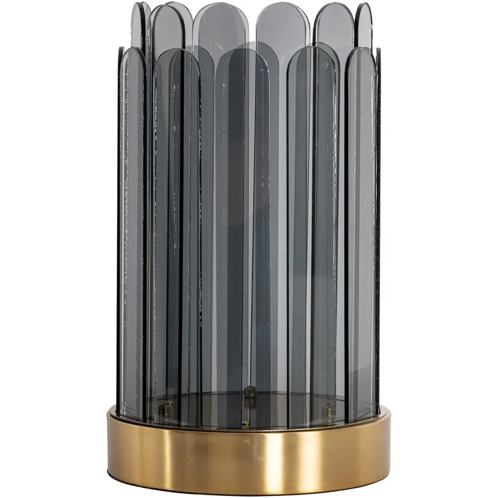 Windlicht Daisey kleur Smoke