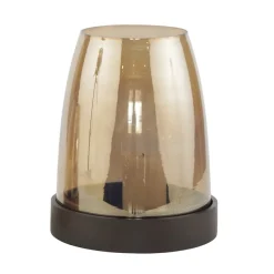 Windlicht Skye 35cm, kleur Walnut