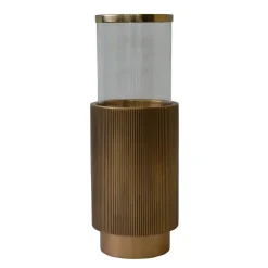 Windlicht Soreli 49cm, kleur Brass Antique