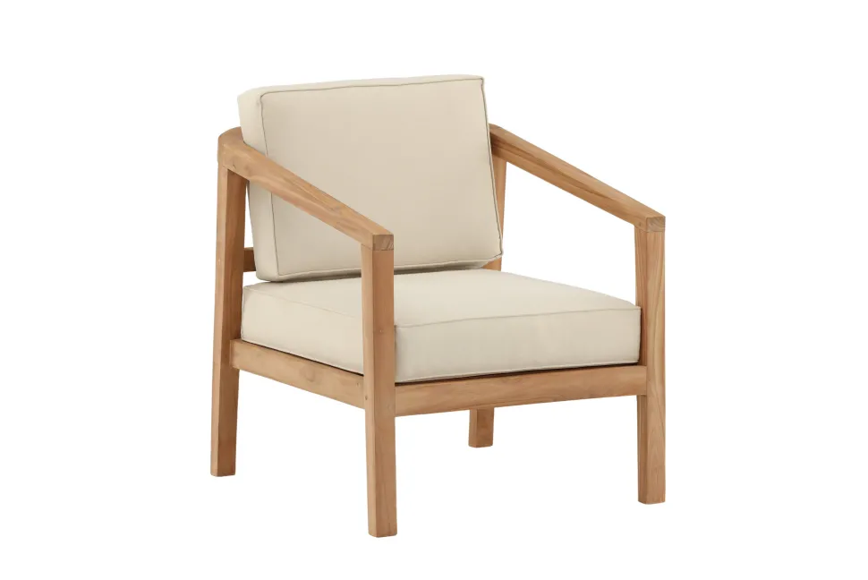 Zitkussen Amberia t.b.v. Loungestoel Amberia, kleur Beige