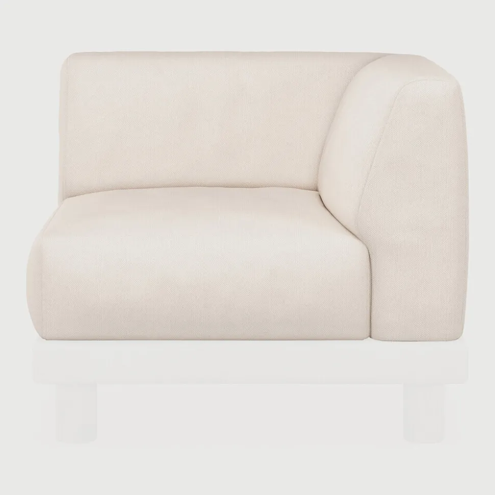 Zitkussen Monocle t.b.v. Modulaire Loungeset Monocle Hoek, kleur Wit