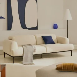 2-zits Bank Aurum Chenille, Met verstelbare hoofdsteun