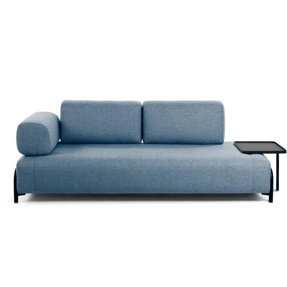 3-zits Bank Compo Met Bijzettafel