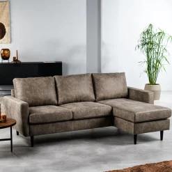 3-zits Bank Everet Links/Rechts