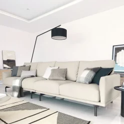 4-zits Bank Galene 334cm, kleur Beige