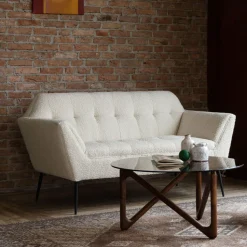 2-zits Bank Kate Bouclé