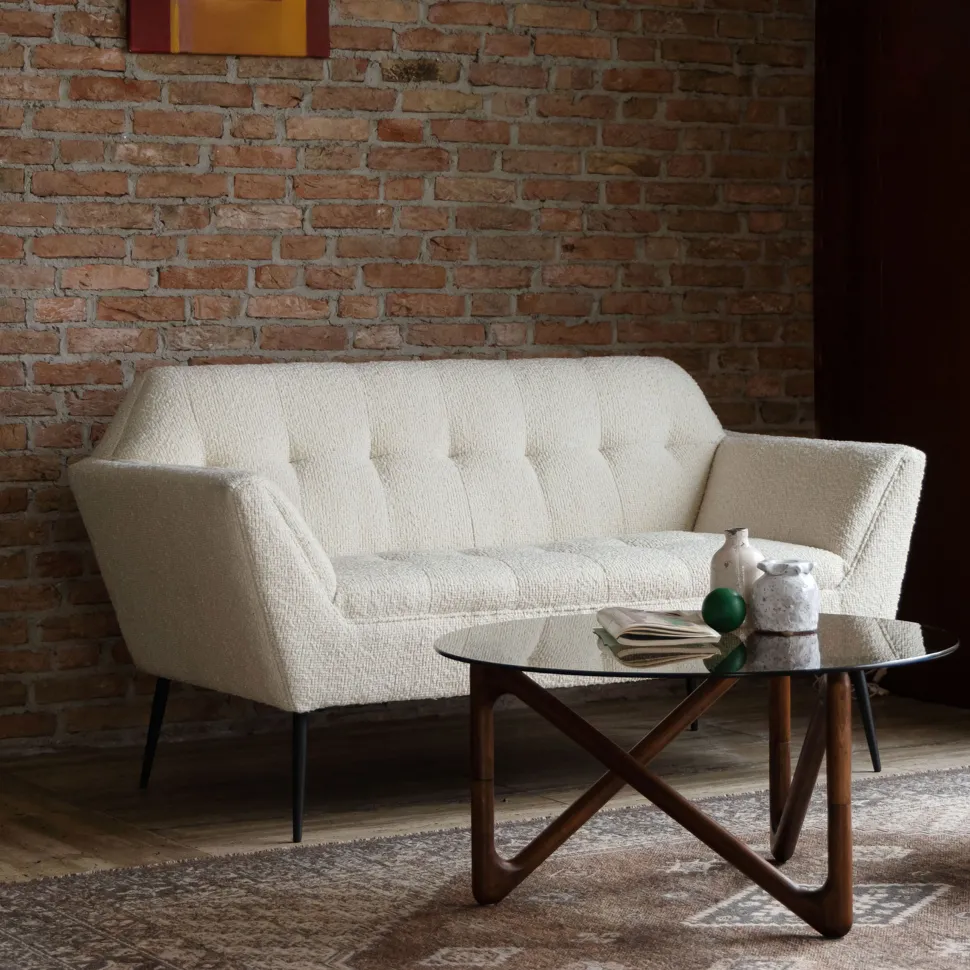 2-zits Bank Kate Bouclé