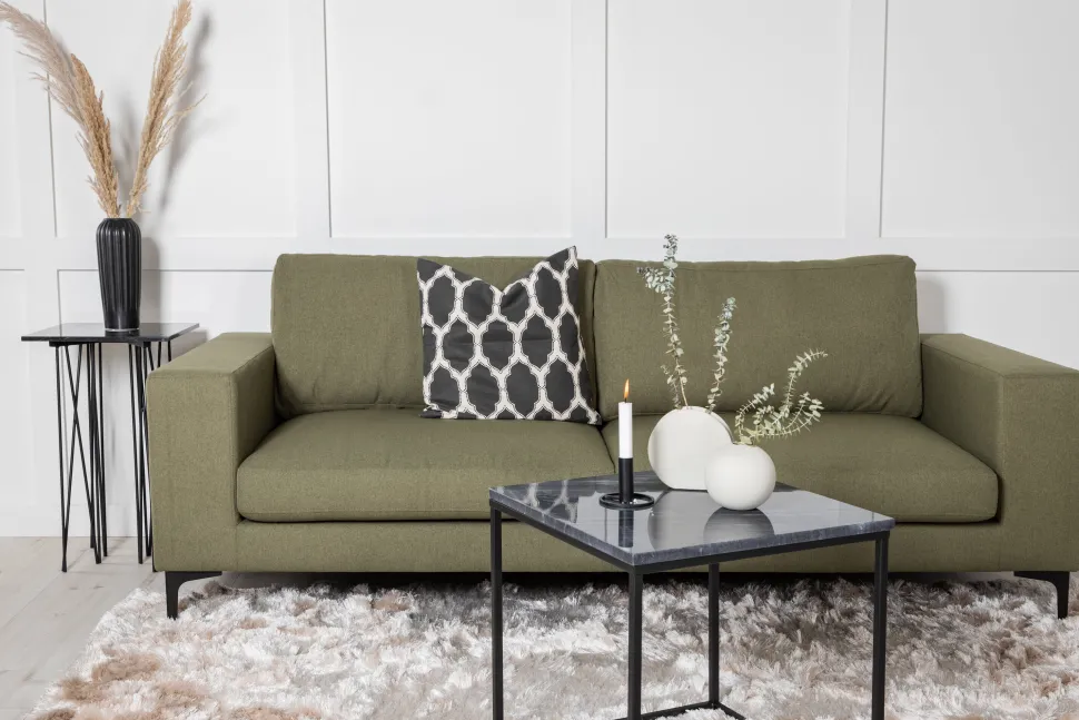 3-zits Bank Laqueta Stof