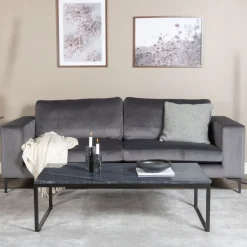 3-zits Bank Laqueta Velvet