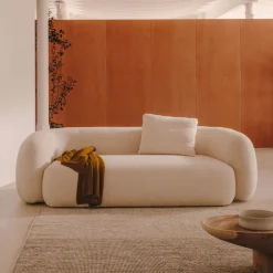 3-zits Bank Martina Bouclé