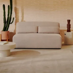 2-zits Bank Neom kleur Beige