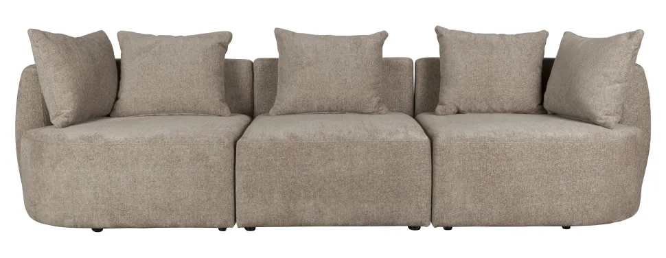 4,5-zits Bank Rocca Geweven stof