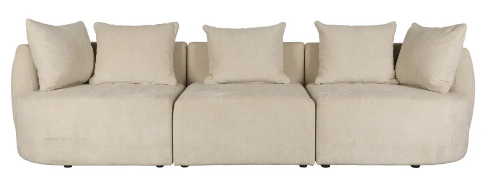 4,5-zits Bank Rocca Geweven stof