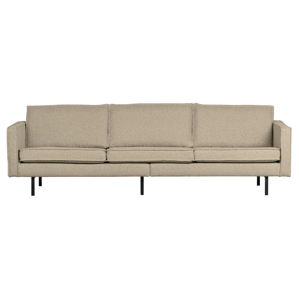 3-zits Bank Rodeo Bouclé, kleur Beige