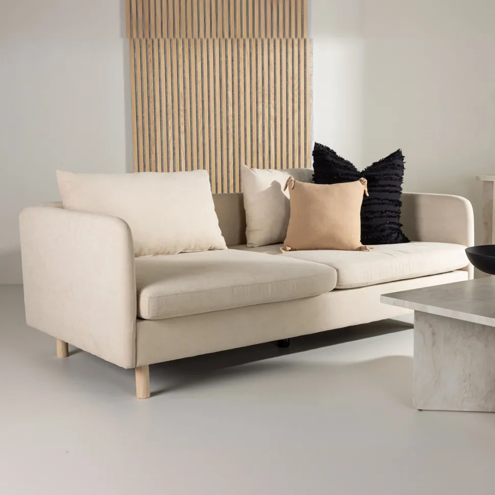 3-zits Bank Sharen kleur Beige