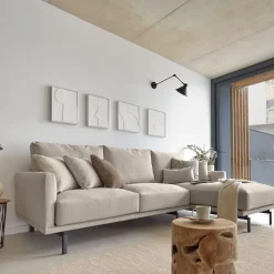 3-zits Loungebank Galene 254cm