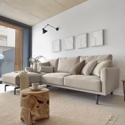 3-zits Loungebank Galene 254cm