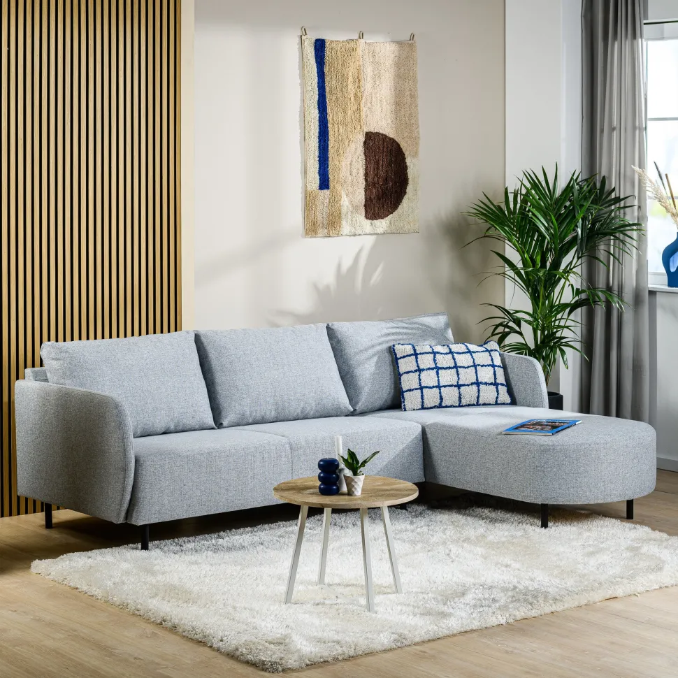 3-zits Loungebank Qui Links/Rechts, 240cm