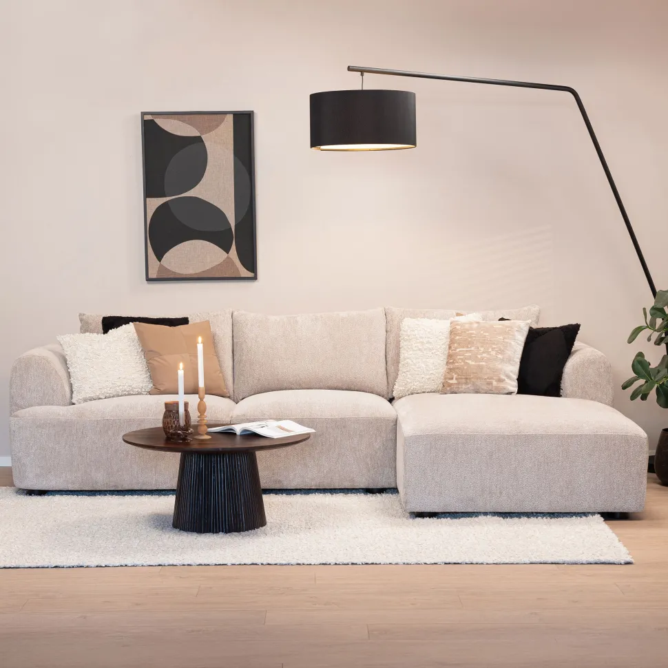 2,5-zits Loungebank Richard Chenille, 293cm