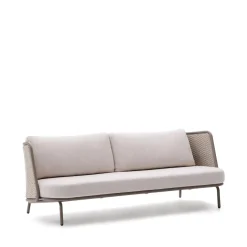 3-zits Loungebank Sedalis Handgeweven touw