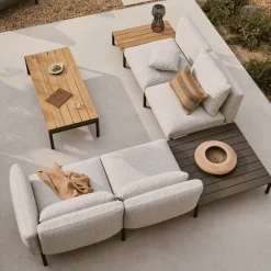 4-zits Loungebank Sorells 317 x 353cm