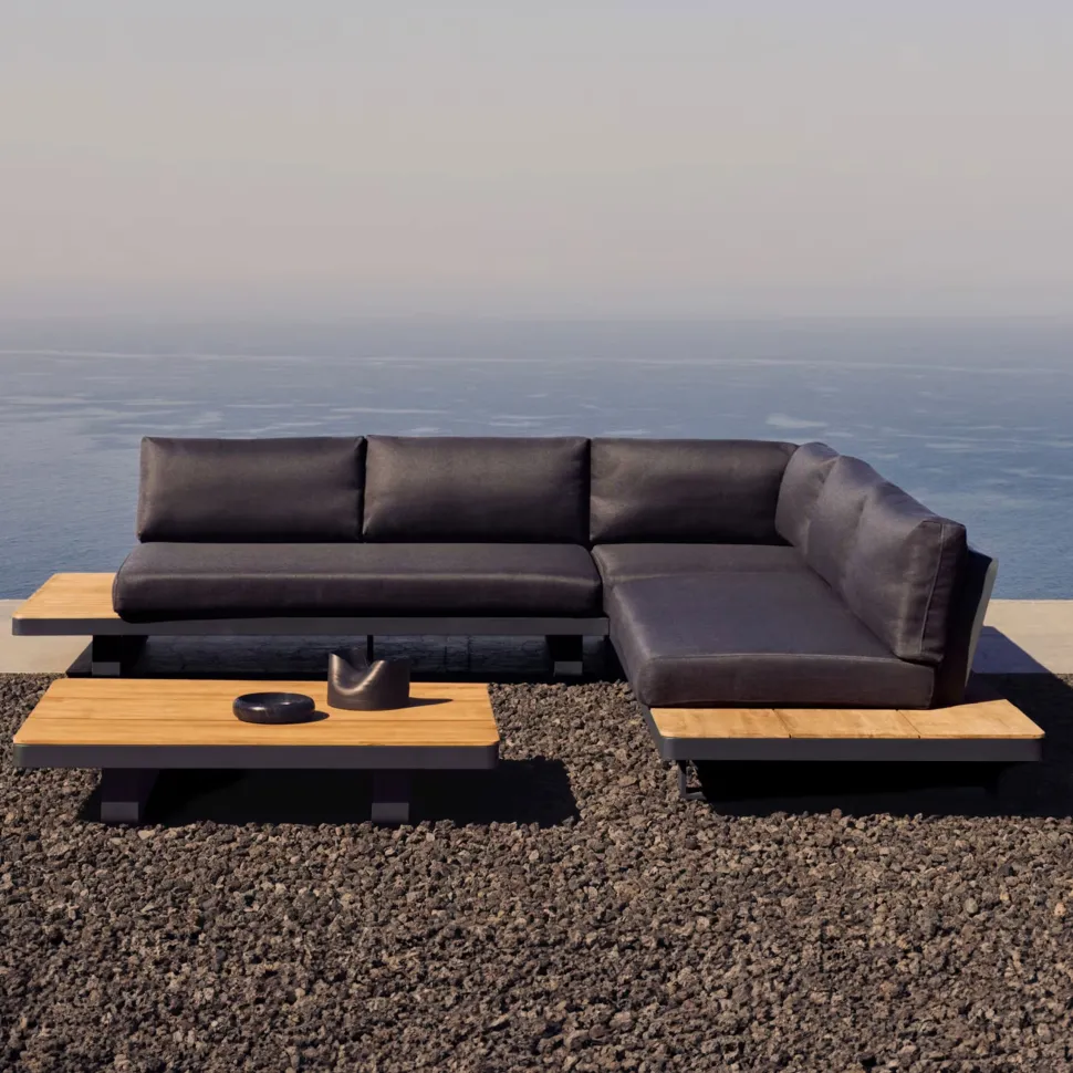 5-zits Loungeset Tosqueta Teakhout