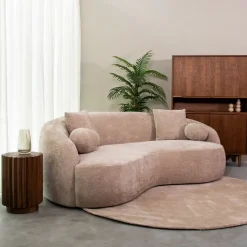 3-zits Organische Bank Novo Elite stof, 236cm