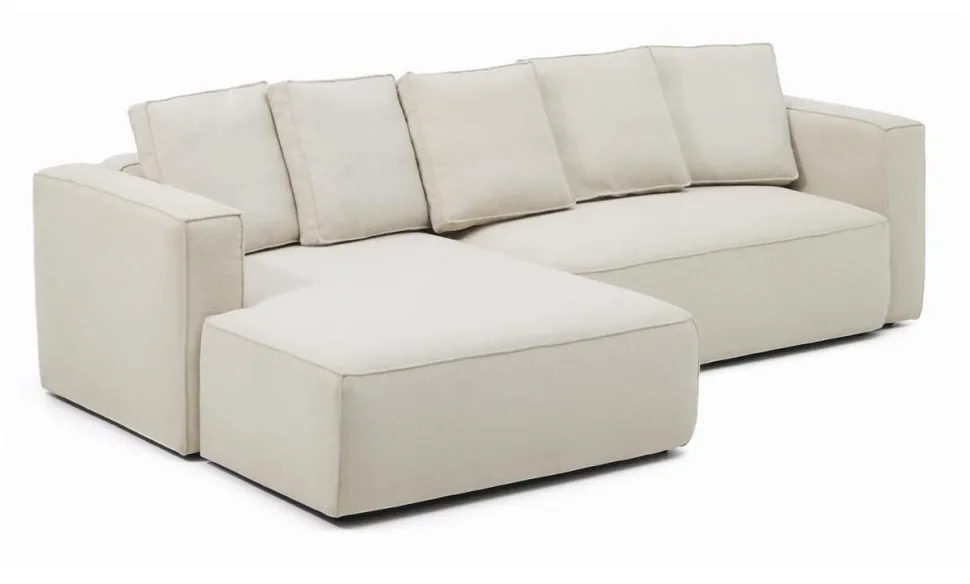 3-zits Slaapbank Marela 276cm, kleur Beige