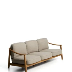 3-zits Tuinbank Elunda Teakhout