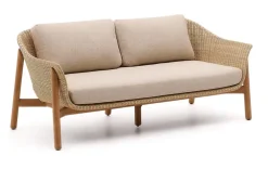 2-zits Tuinbank Galea Teakhout en rattan