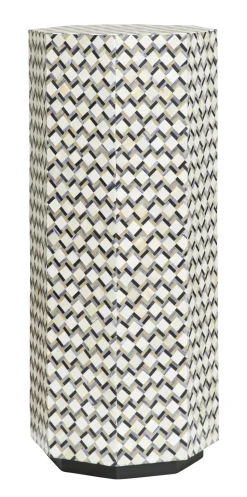 Zuil Brendola Bone inlay, 100cm hoog