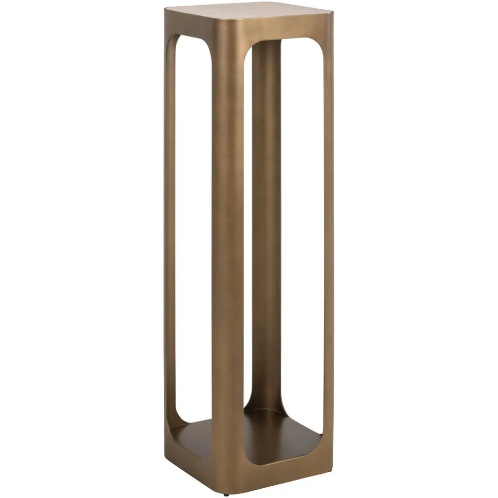 Zuil Claridge Keramiek/Glas en ijzer, 100cm hoog