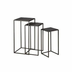 Zuil Fanna Teakhout, Set van 3 stuks