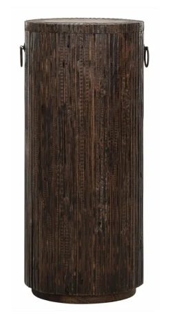 Zuil Stripe Teakhout