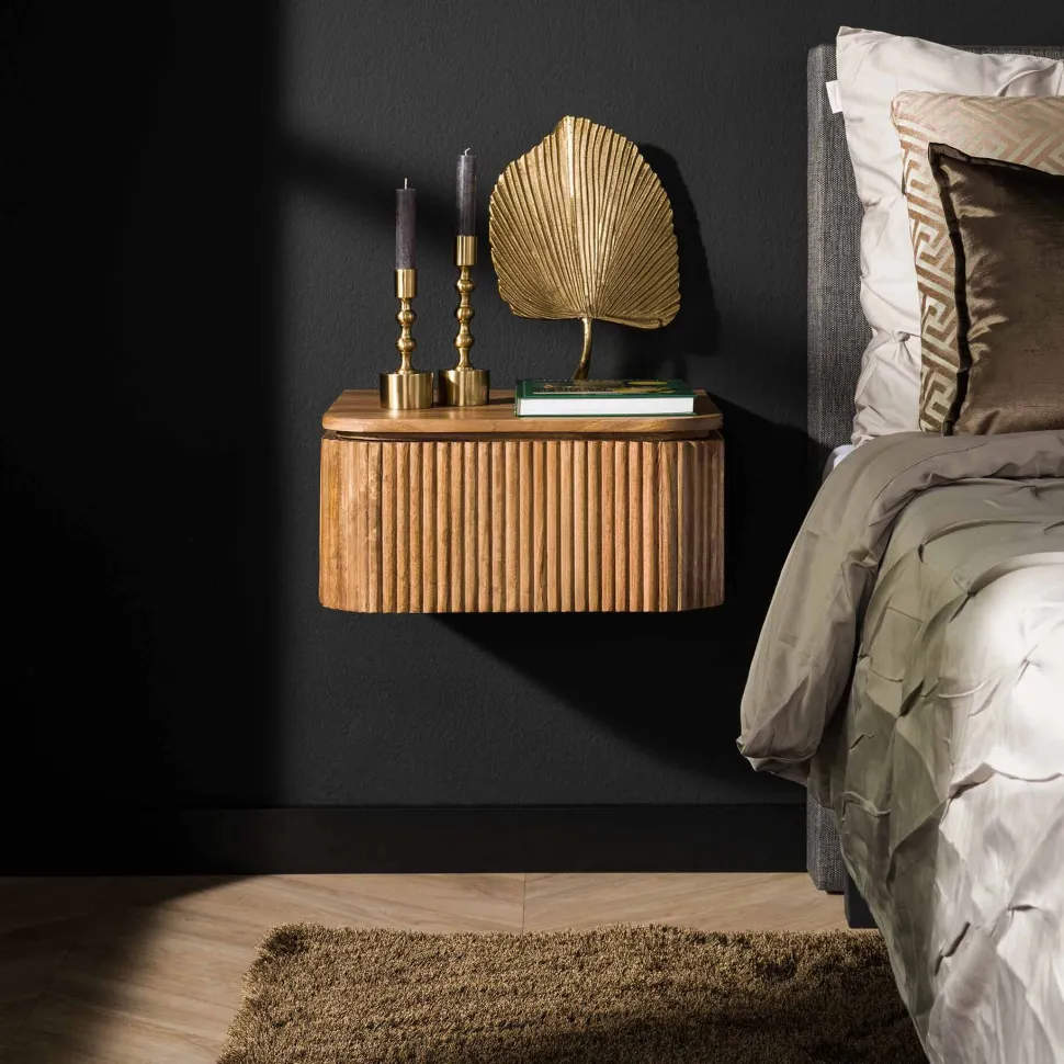 Zwevend Nachtkastje Sharmila Mangohout, Met 1 lade