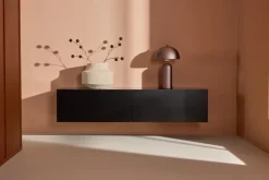 Zwevend TV-meubel Ericka MDF, 160cm