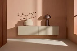 Zwevend TV-meubel Ericka MDF, 160cm